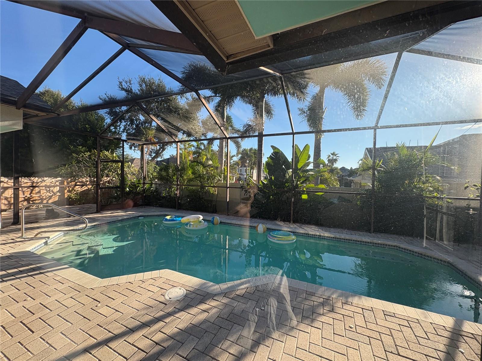 Rise & Shine - Pool morning view