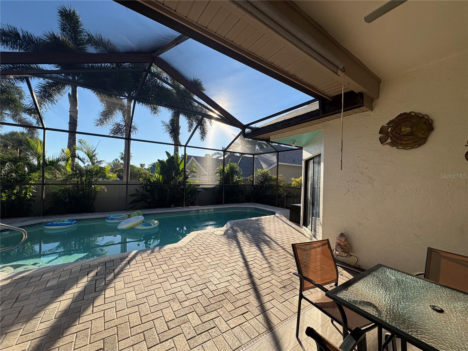 Rise & Shine - Pool morning view