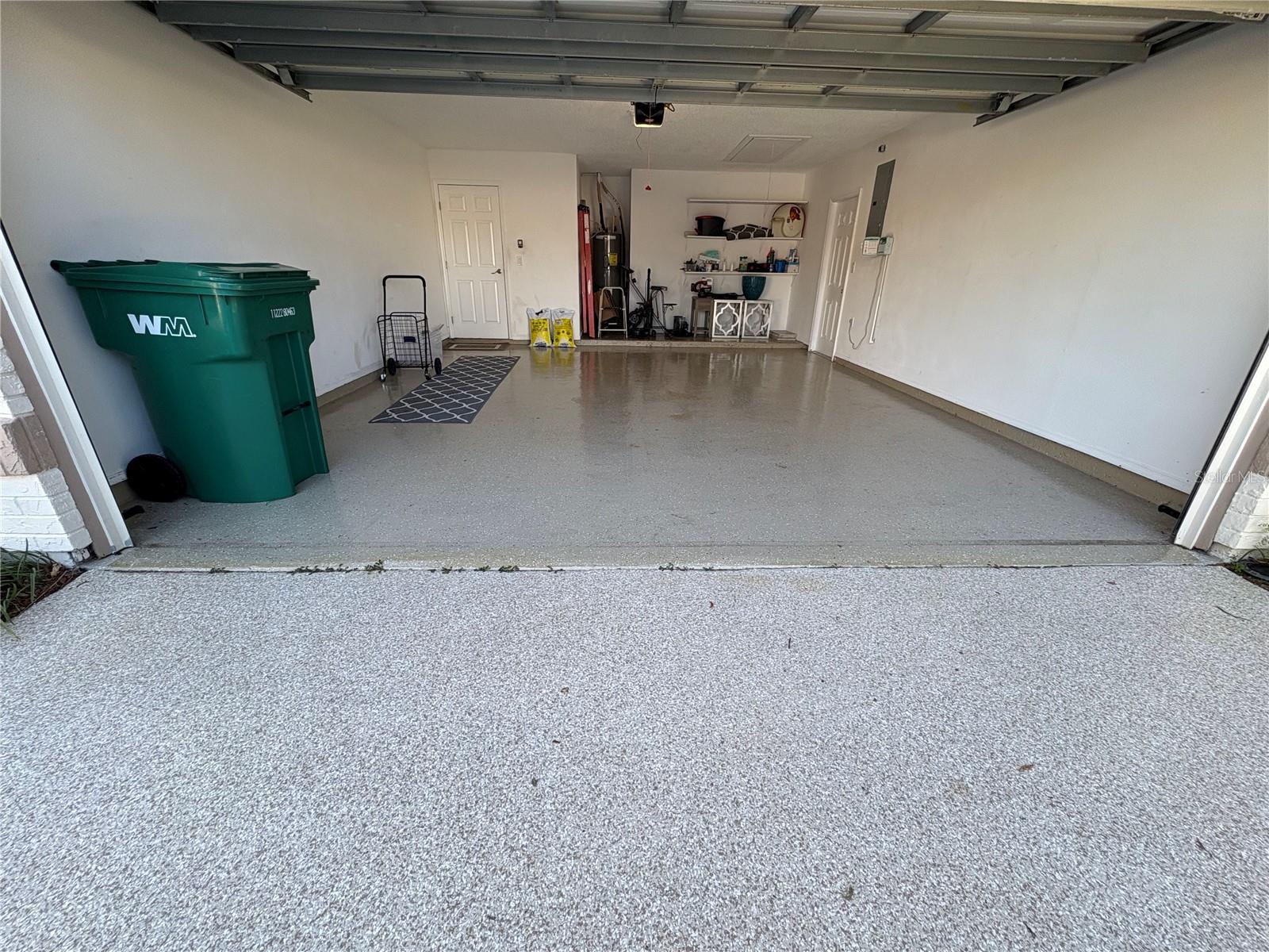 Garage & Driveway finished