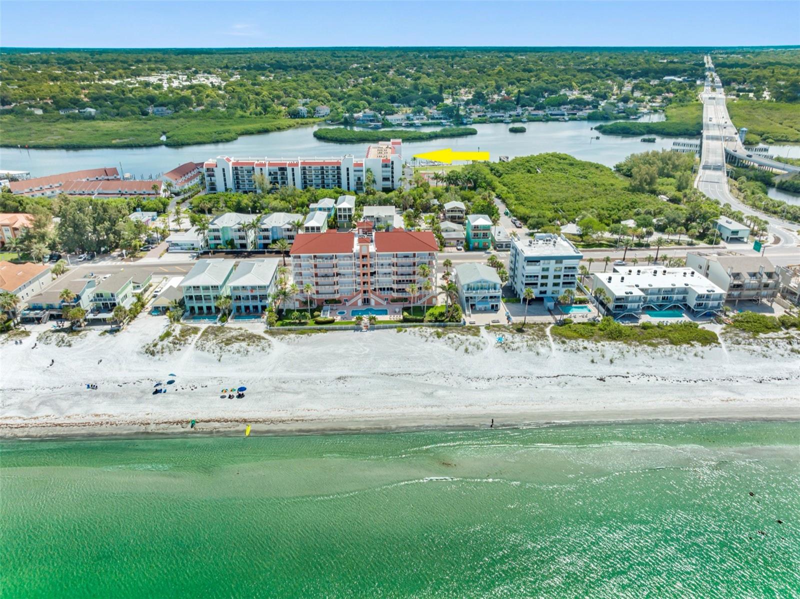 . Right Across the Street from Beach Access.. Enjoy the Best of Both Worlds.. All the Boating Activity of the Intracoastal & the Gulf with the Sugar Sands Beaches Right across Gulf Blvd. Welcome to Indian Shores.