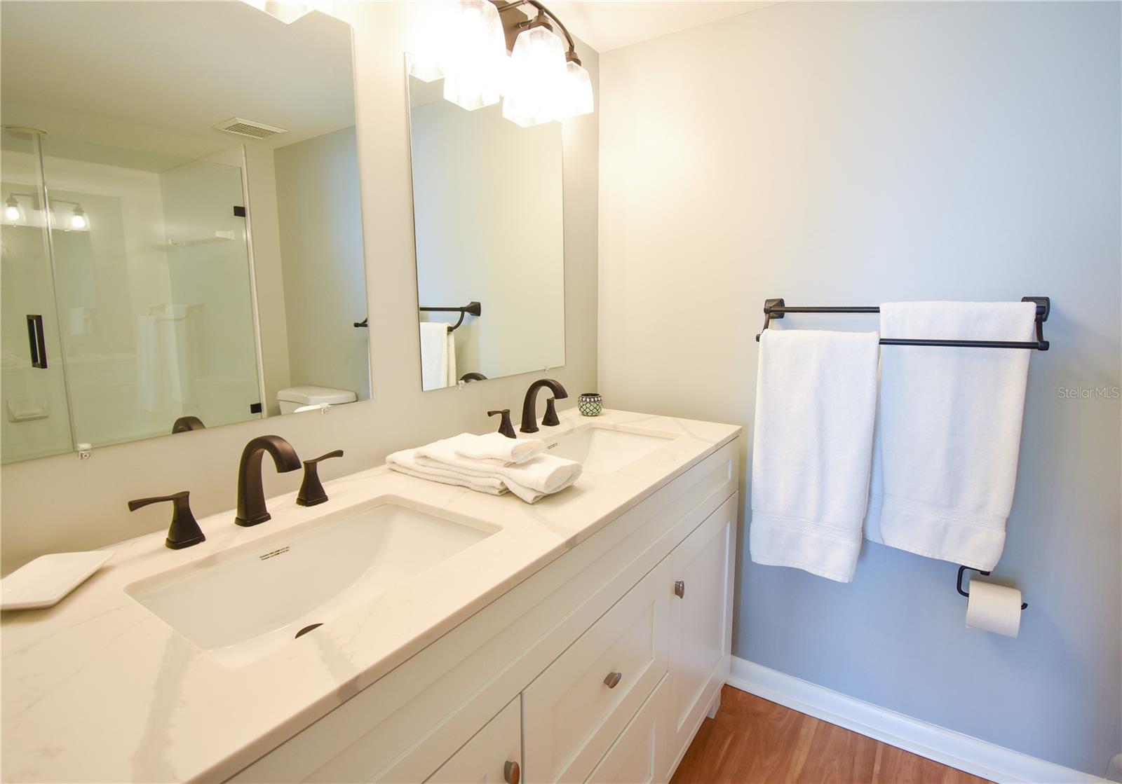 Renovated guest bath