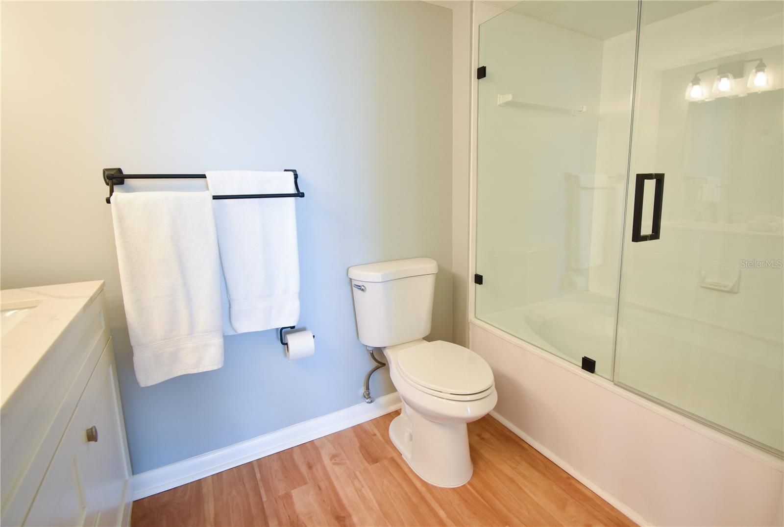 Renovated guest bath