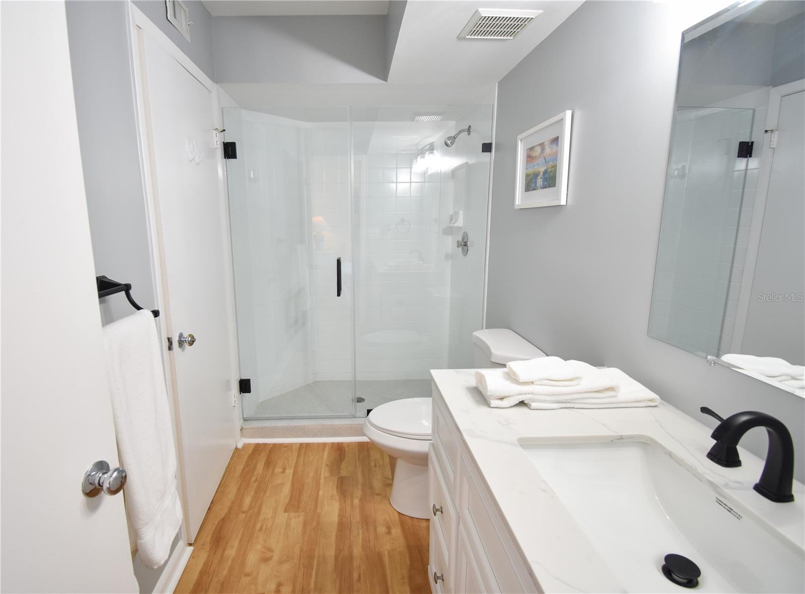 Renovated guest bath