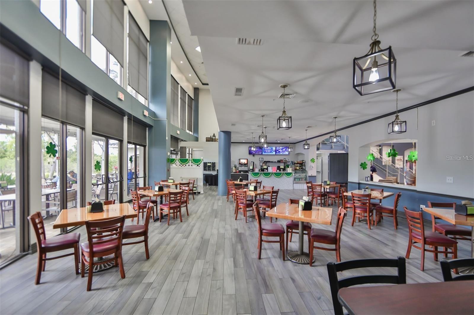 South clubhouse Cafe