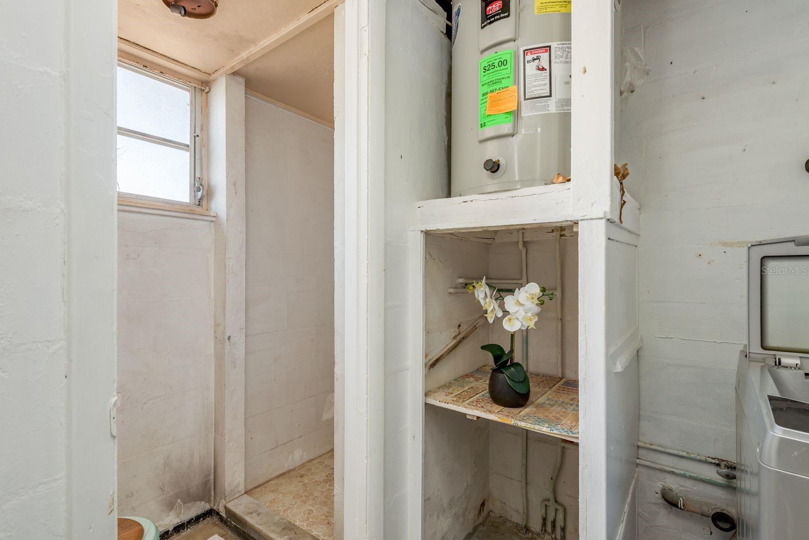 1/2 bath off laundry and bonus 3rd bedroom