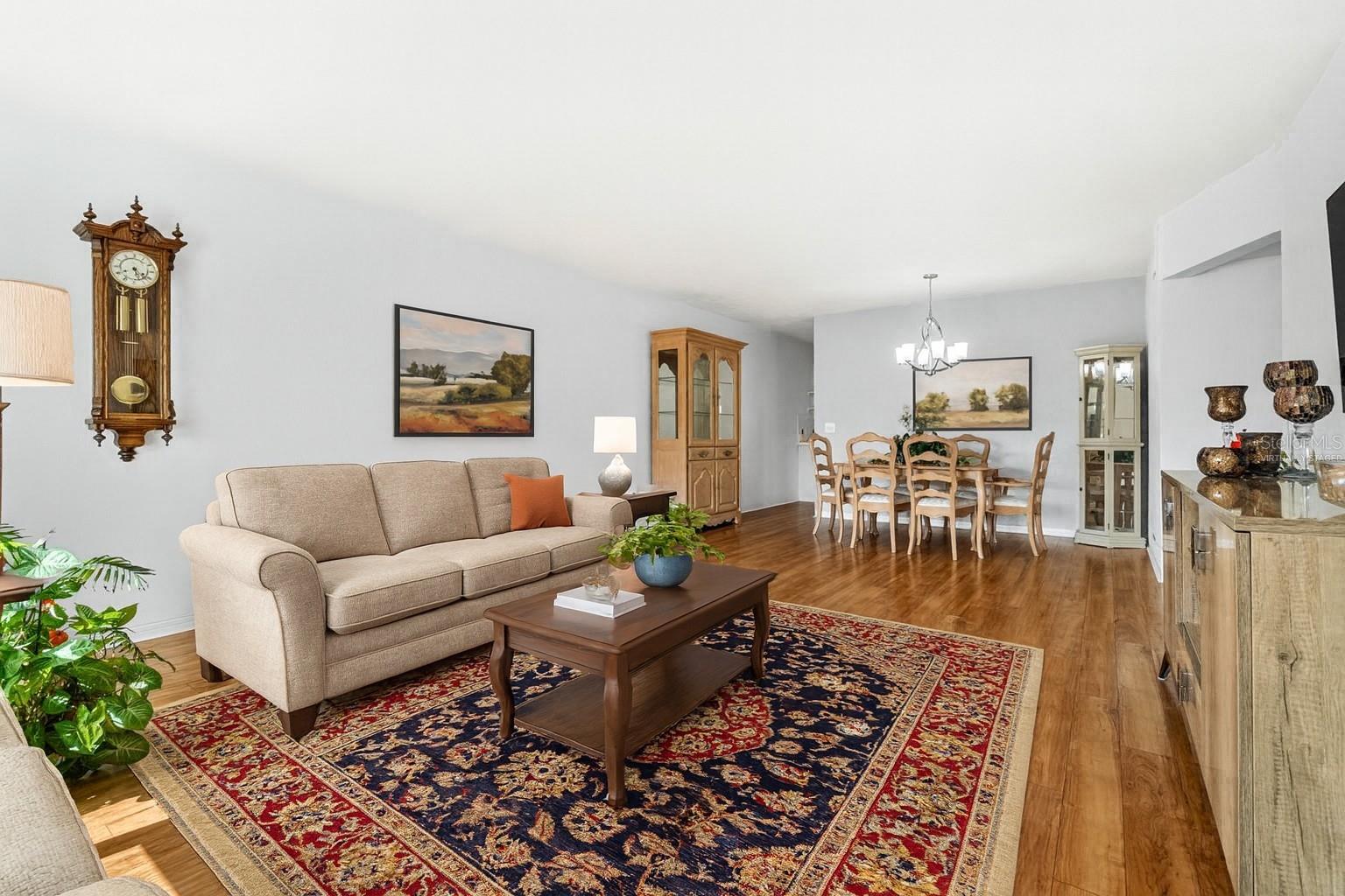 Beautifully "F" Deluxe Model - Virtually Staged Living Room