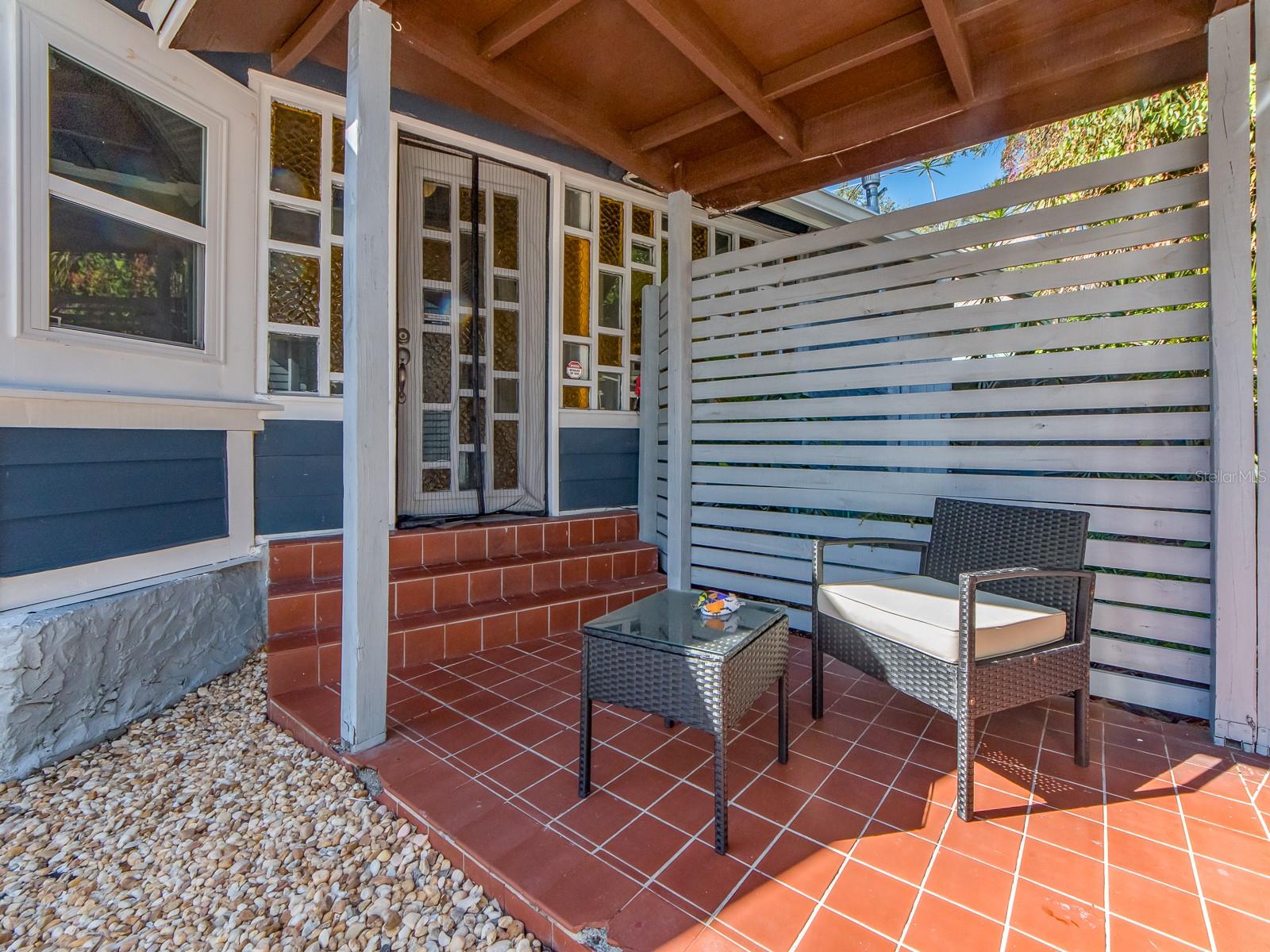 Front house back porch