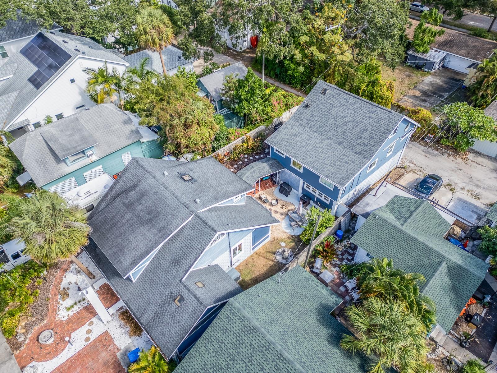 East side of property