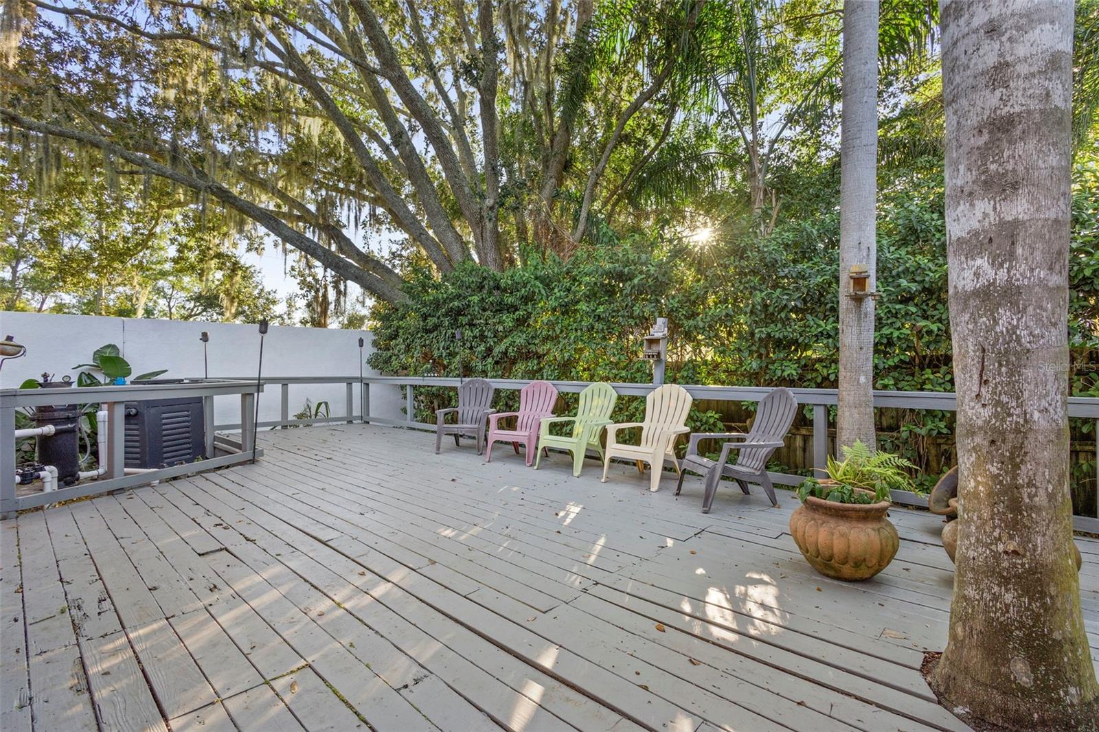 Outside Deck near pool