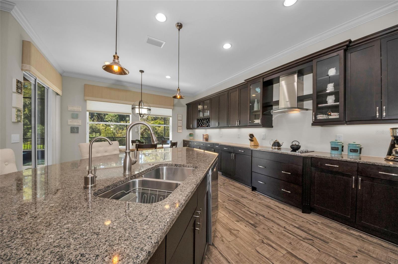 Loaded with Countertop Space & Custom Cabinets