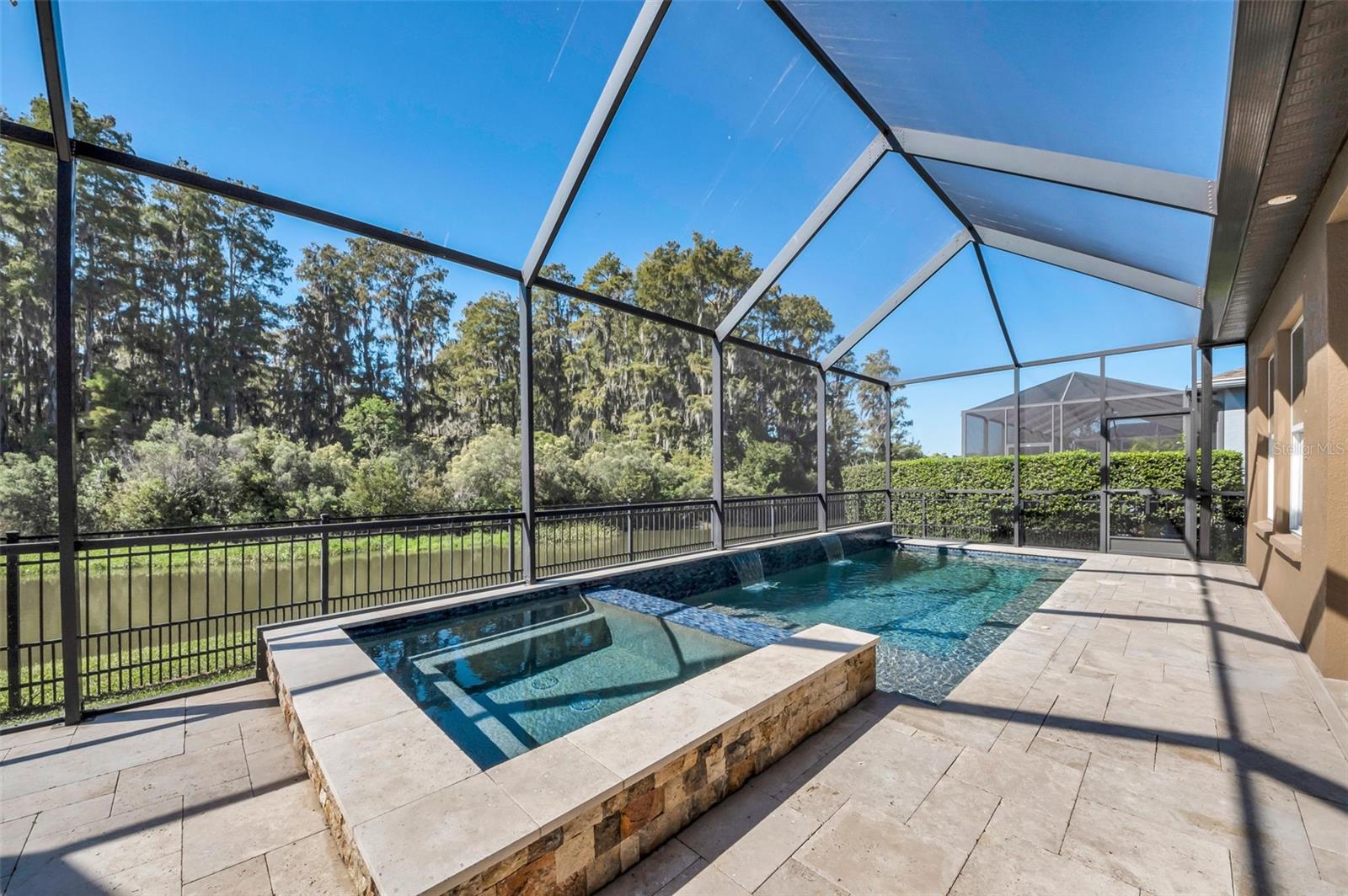 Salt Water Heated Pool & Spa