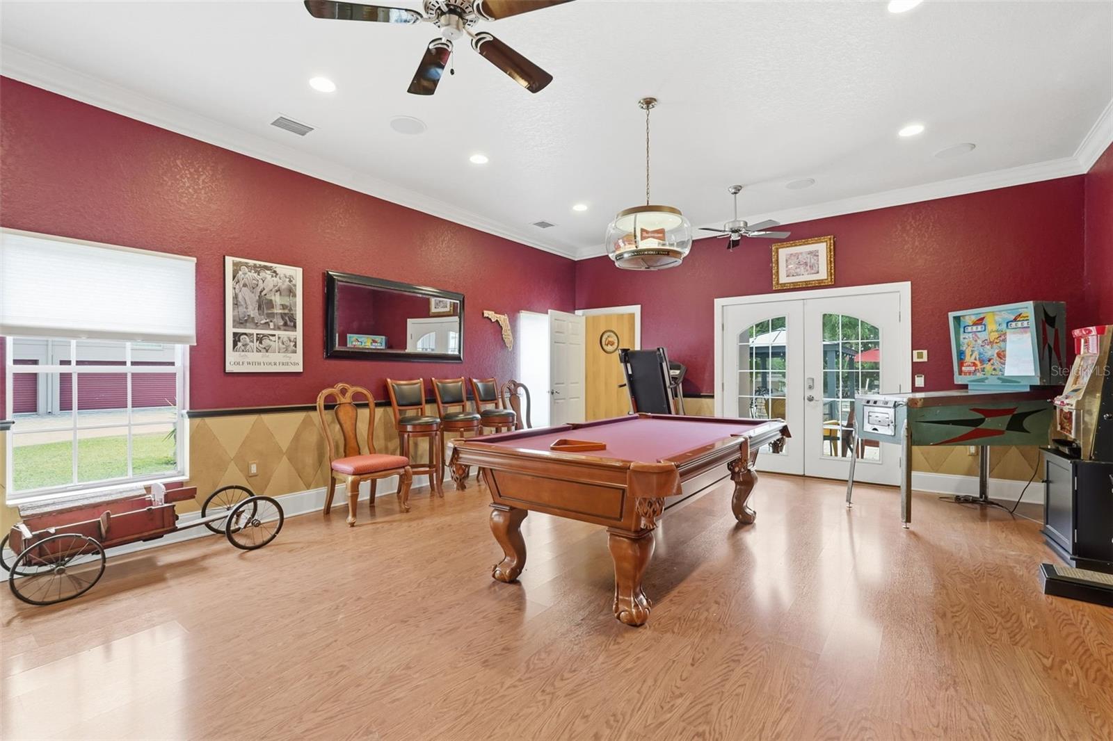 Game room.