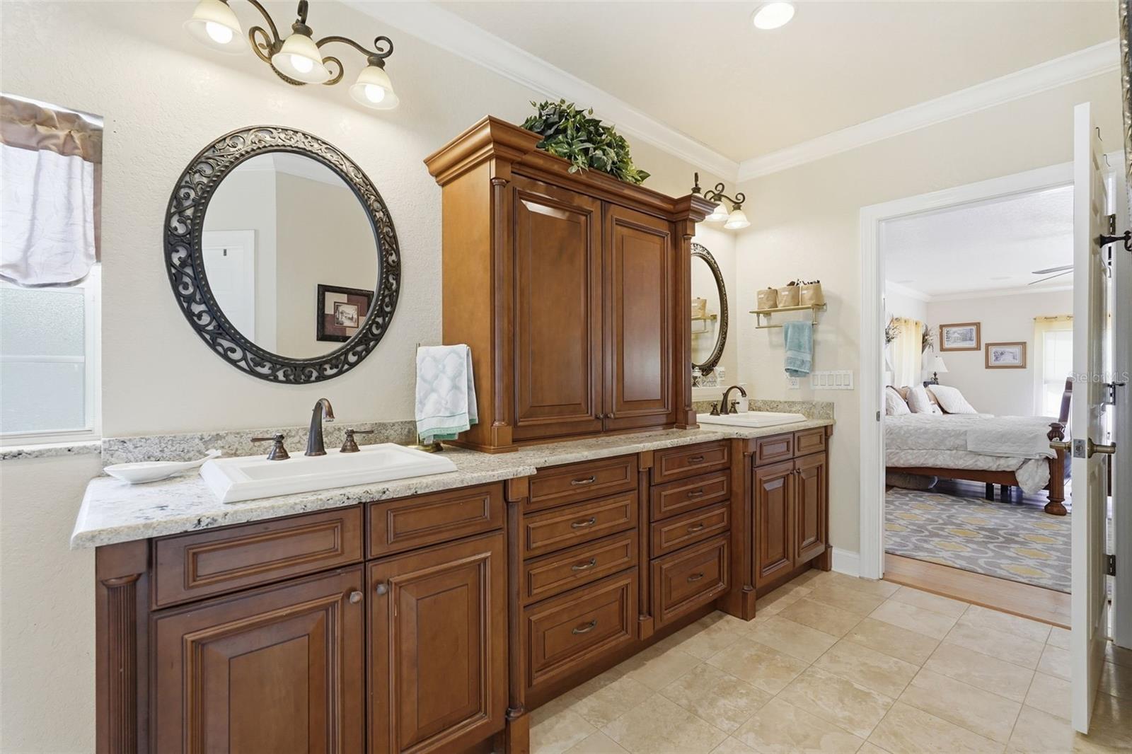 Master bathroom.