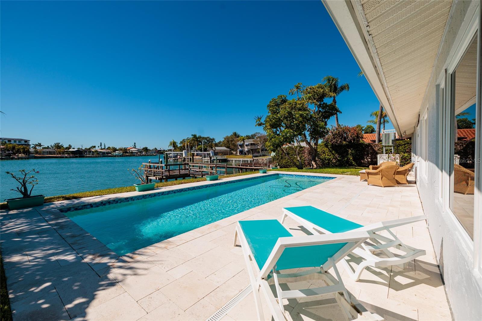 Relax & catch a few rays or jump in and swim a few laps!