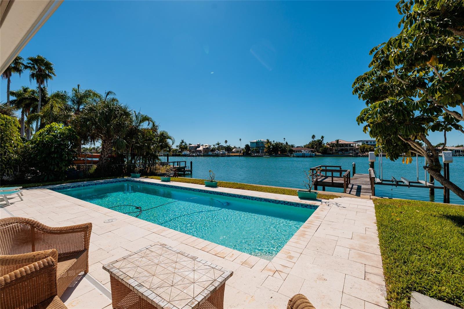 Wide open water view