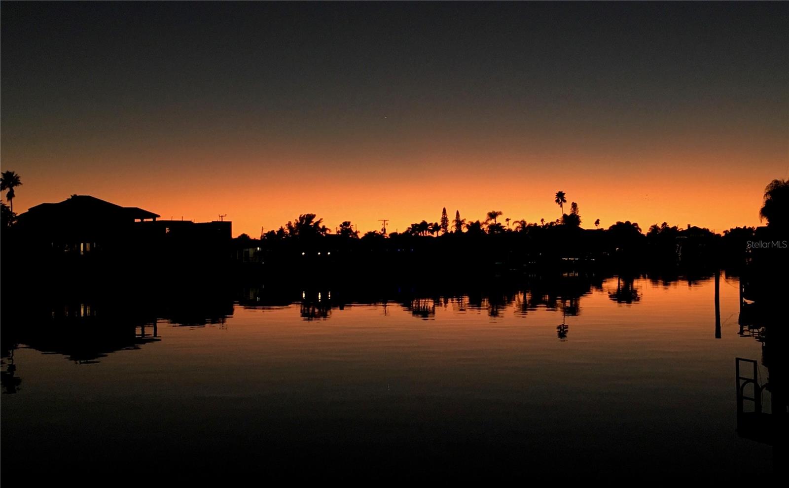 Sunset from the dock