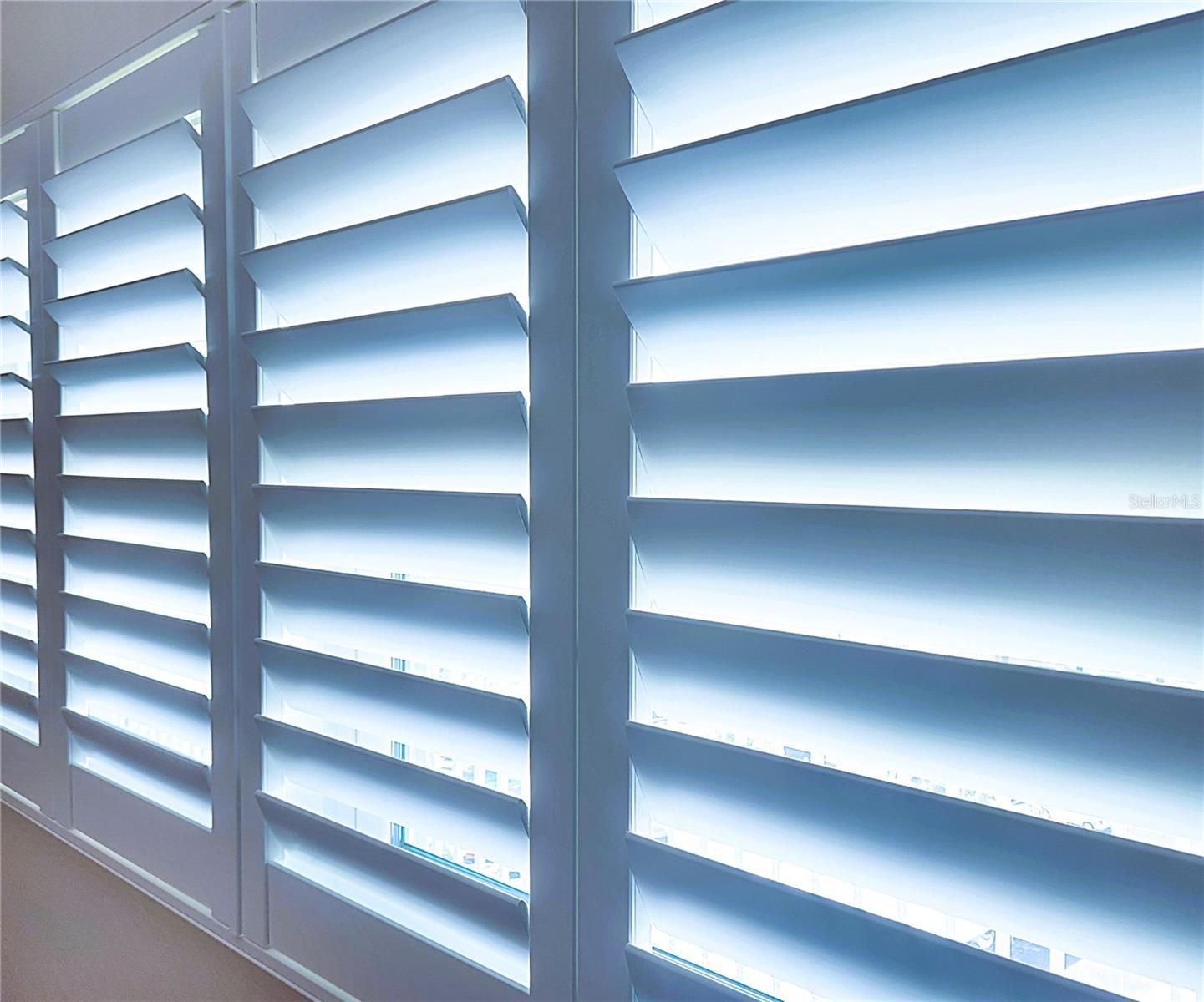 Plantation Shutters throughout