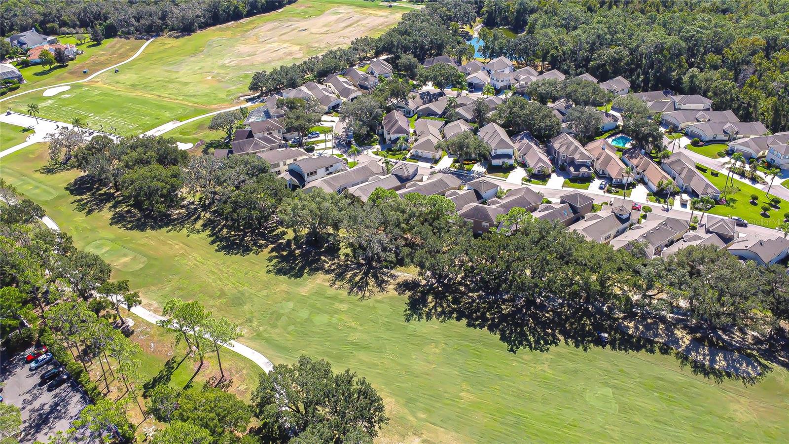 Capture the beauty of golf course living from the air!