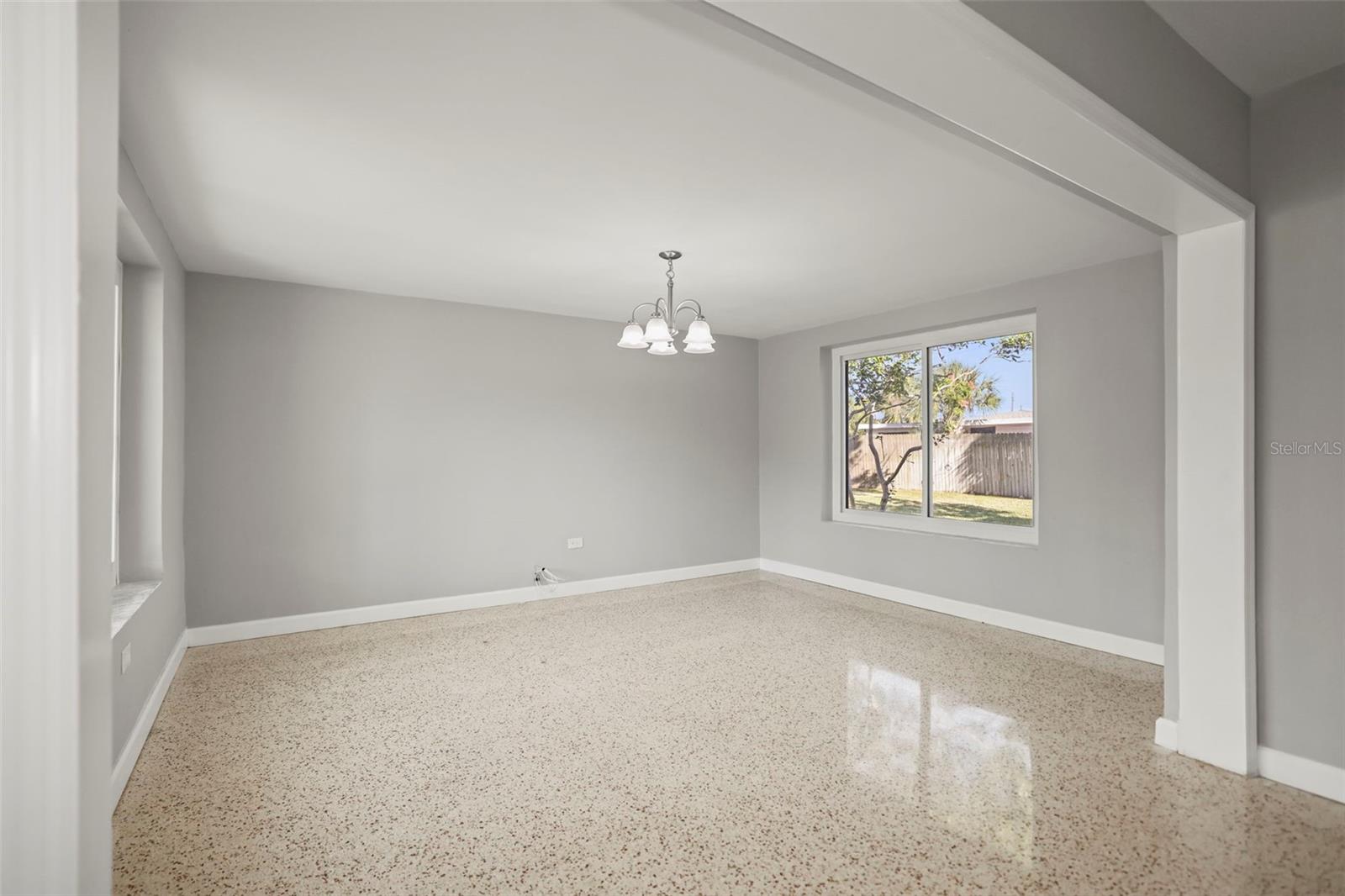 Large Living Room with impact windows