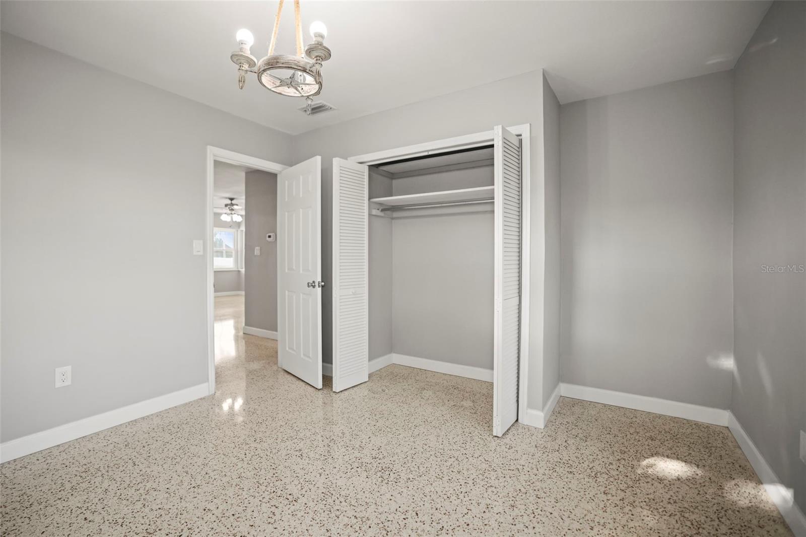 Bedroom 2 - Gleaming Terrazzo floors