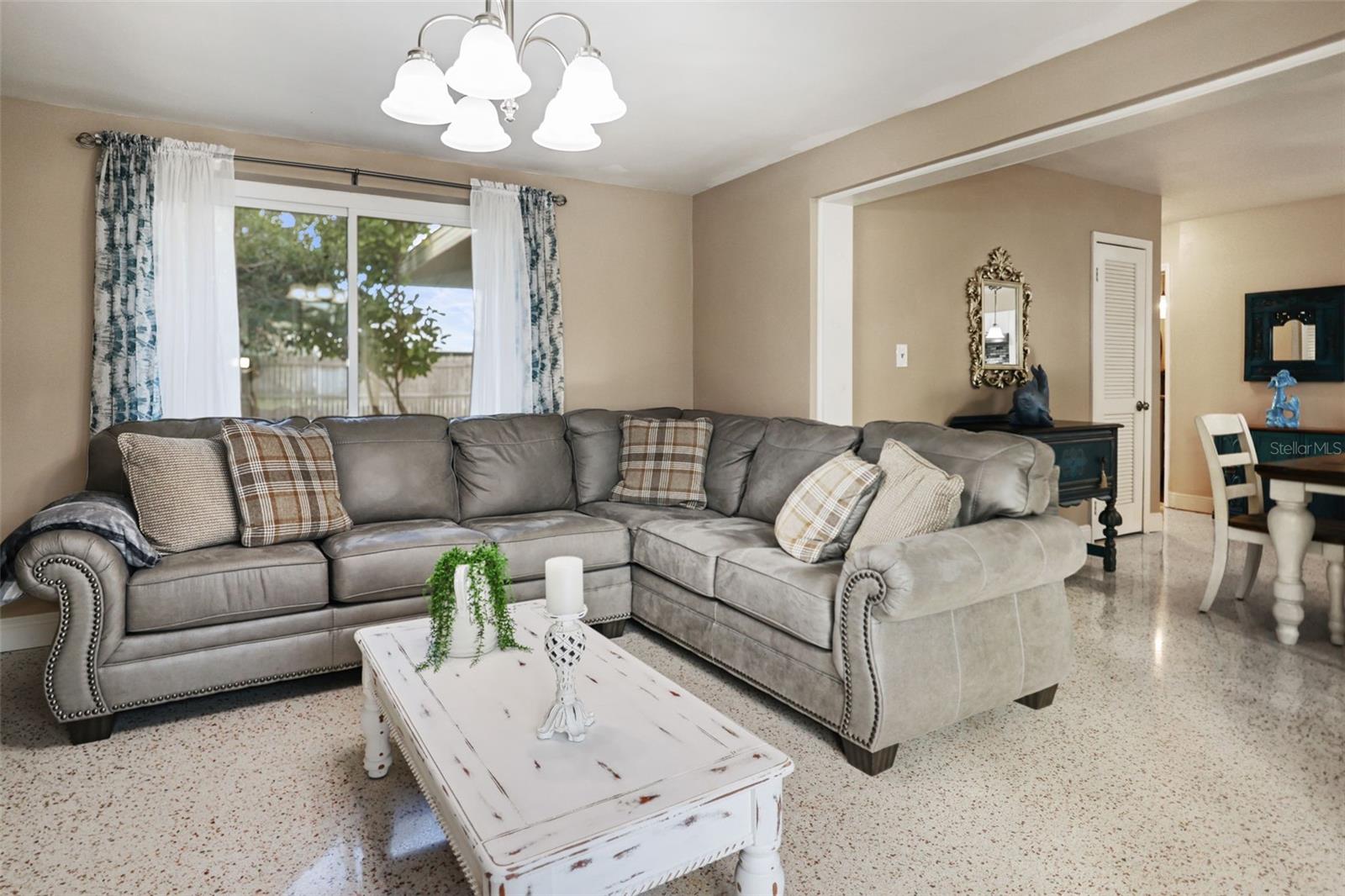 Living Room when furnished