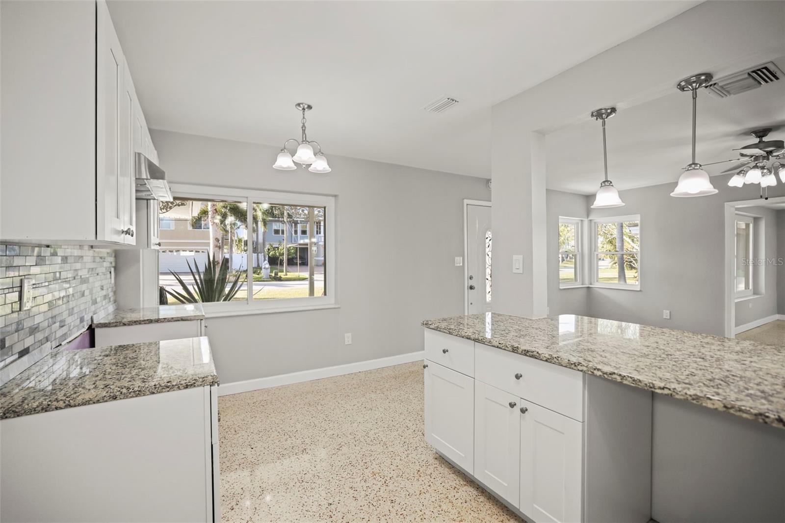 Updated Kitchen new cabinets and Granite Counters. Seller offering $2,500. towards appliances