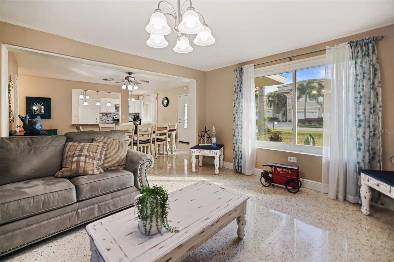 Living Room when furnished