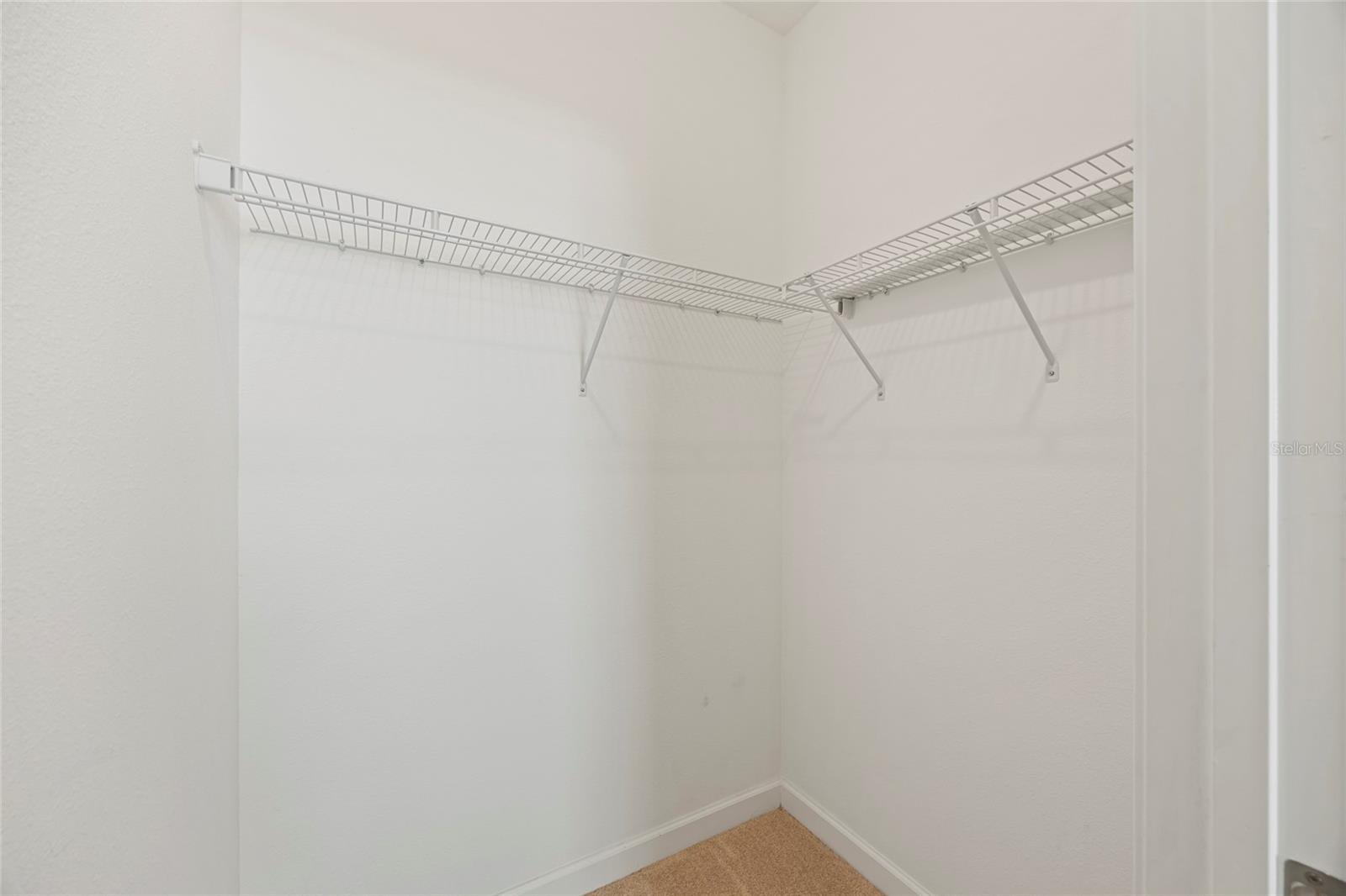 Walk-in closet in bedroom 2