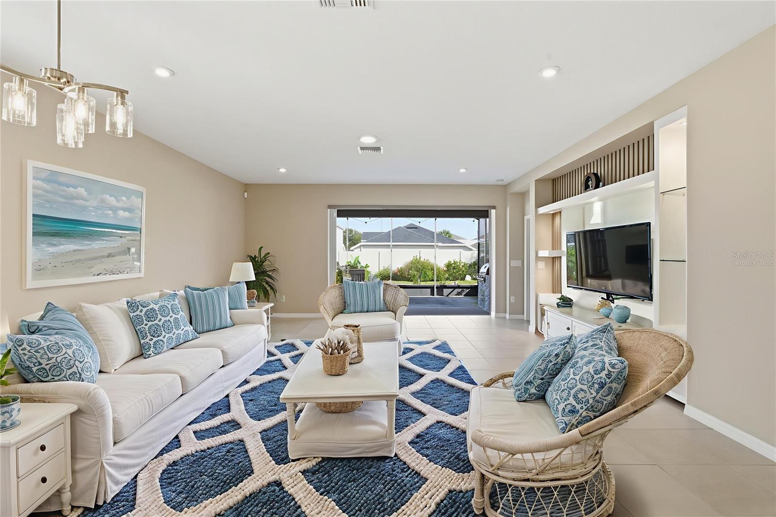 Living Room-Virtually Staged