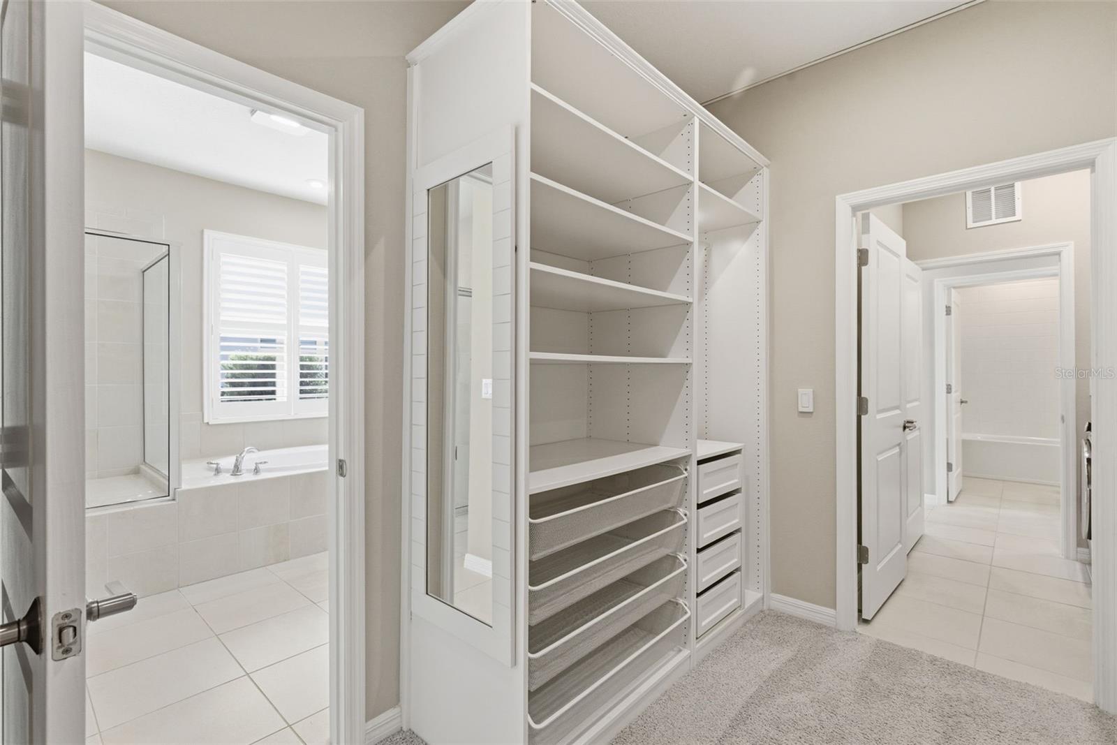 Custom Walk-In Closet