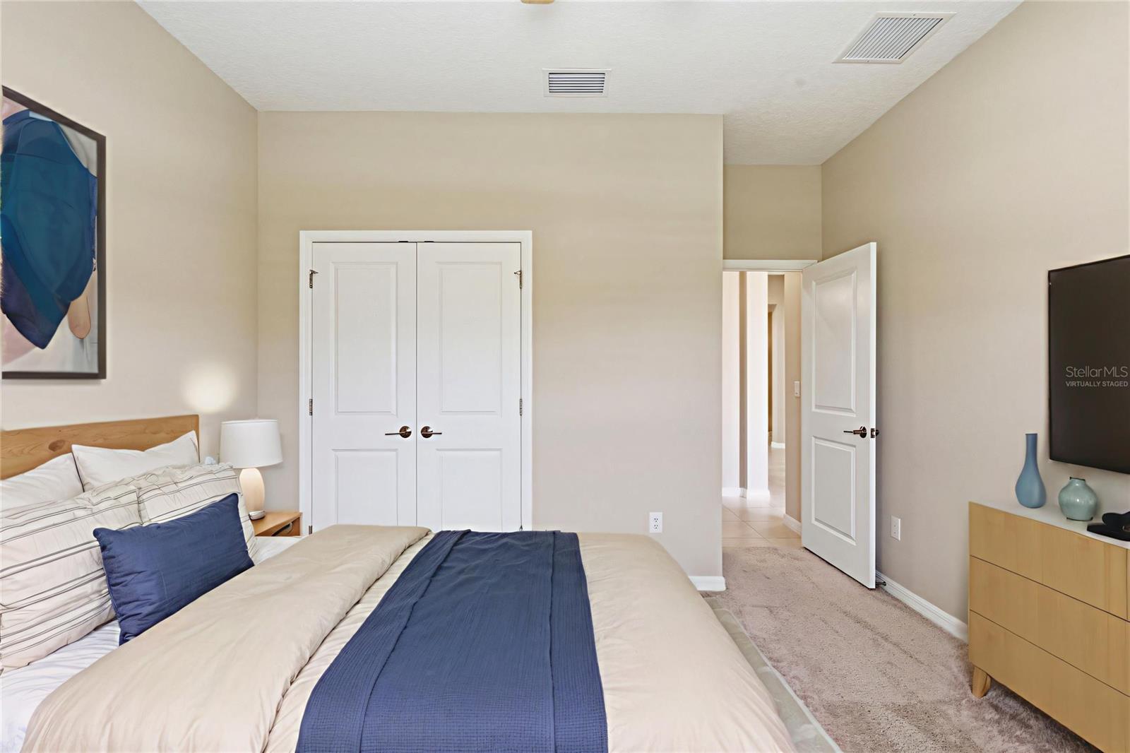 Bedroom One Another View-Virtually Staged