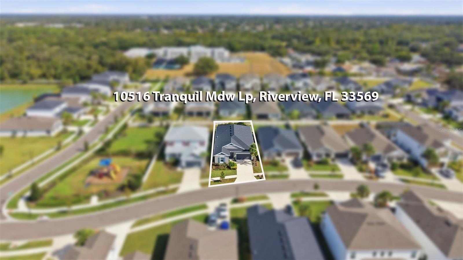 Aerial Of Home/Community