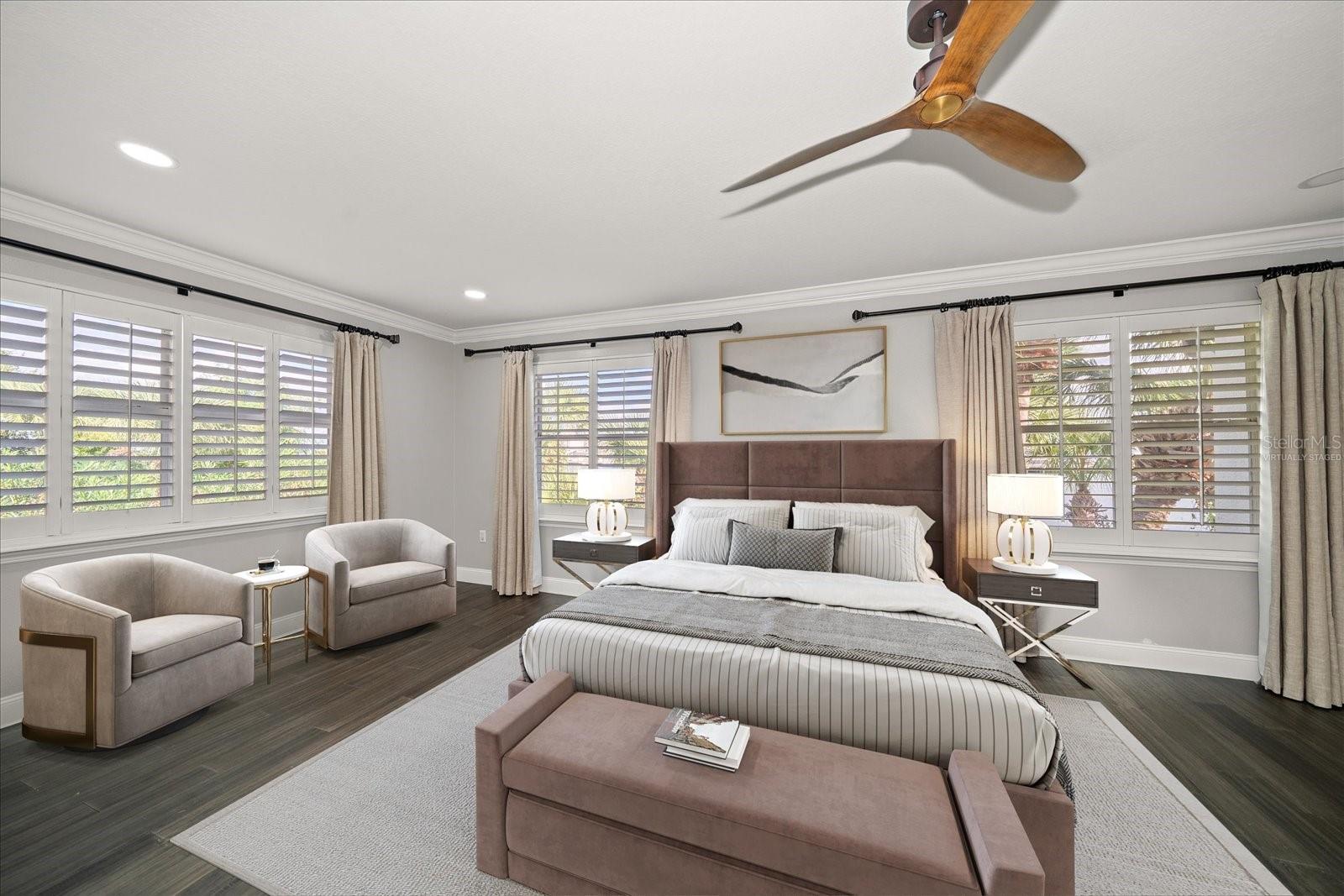 Picture is virtually staged