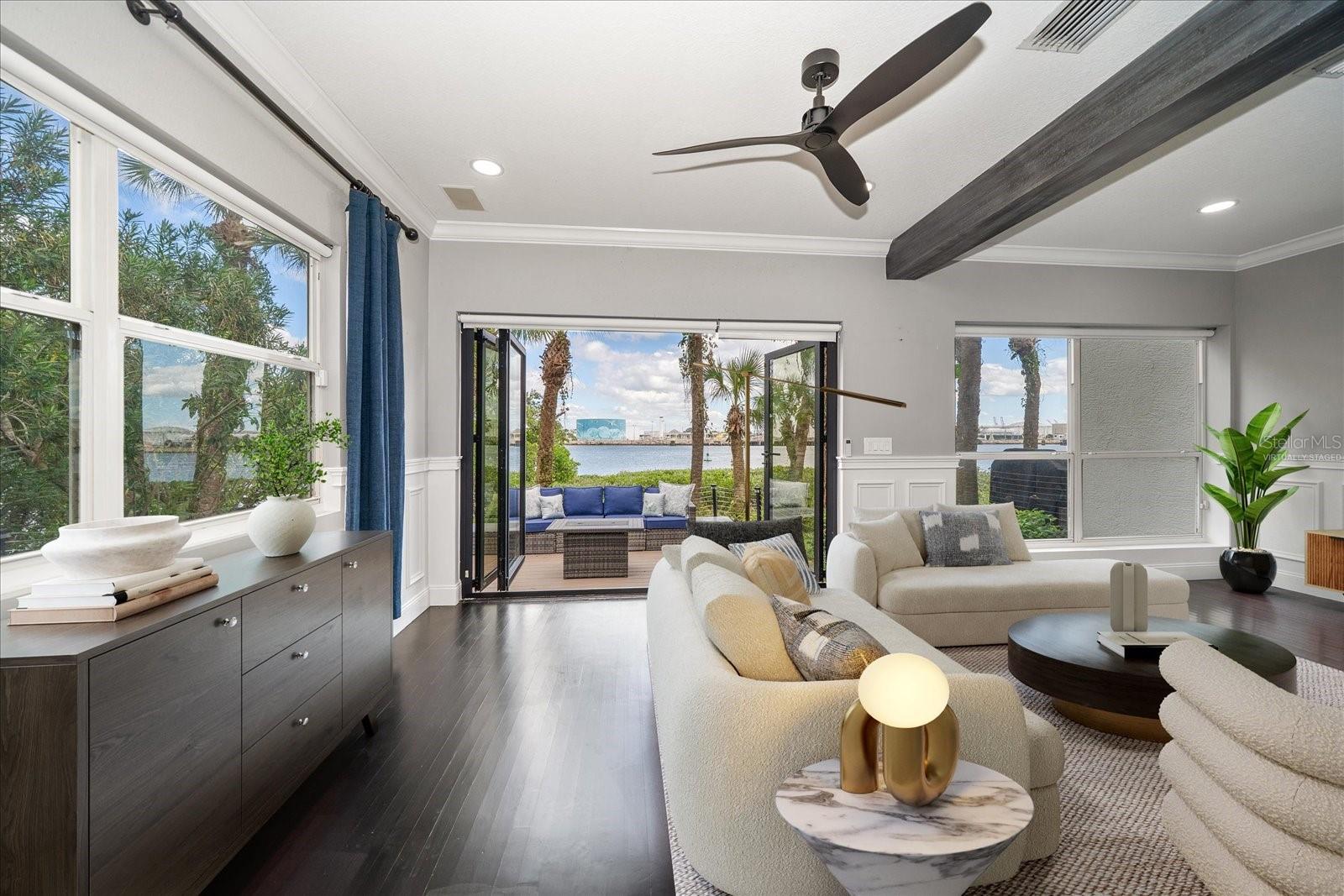 Picture is virtually staged