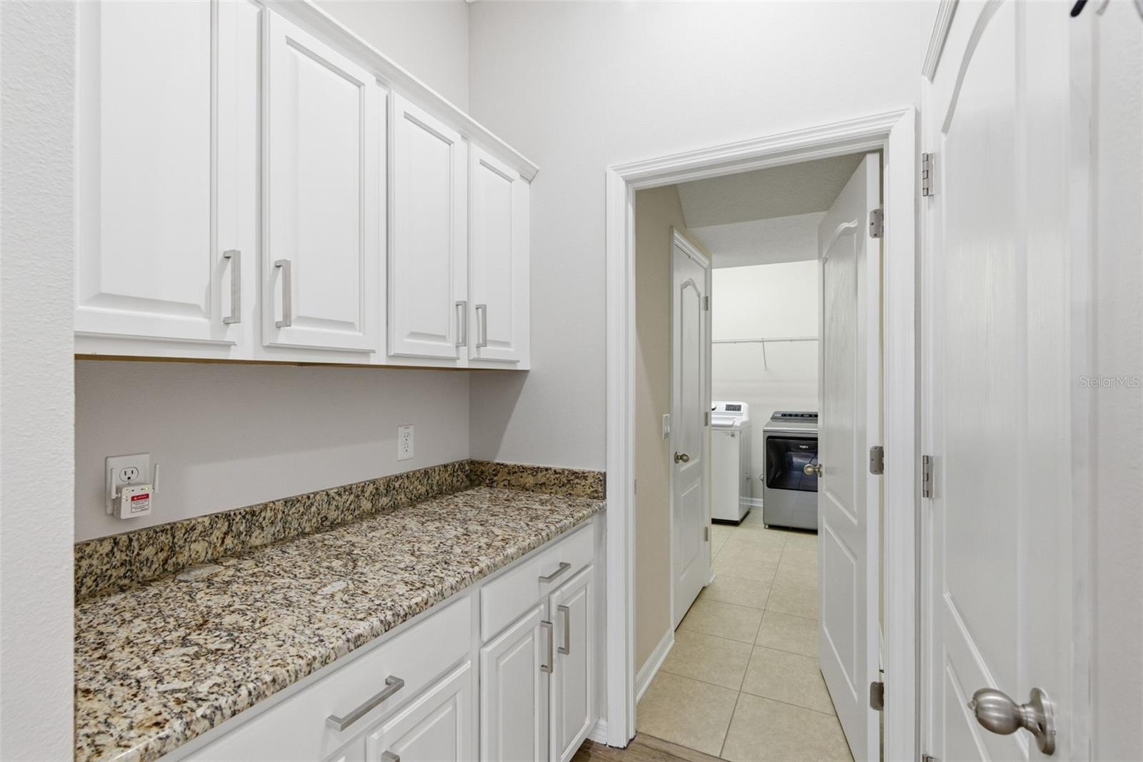 Storage Off Laundry Room