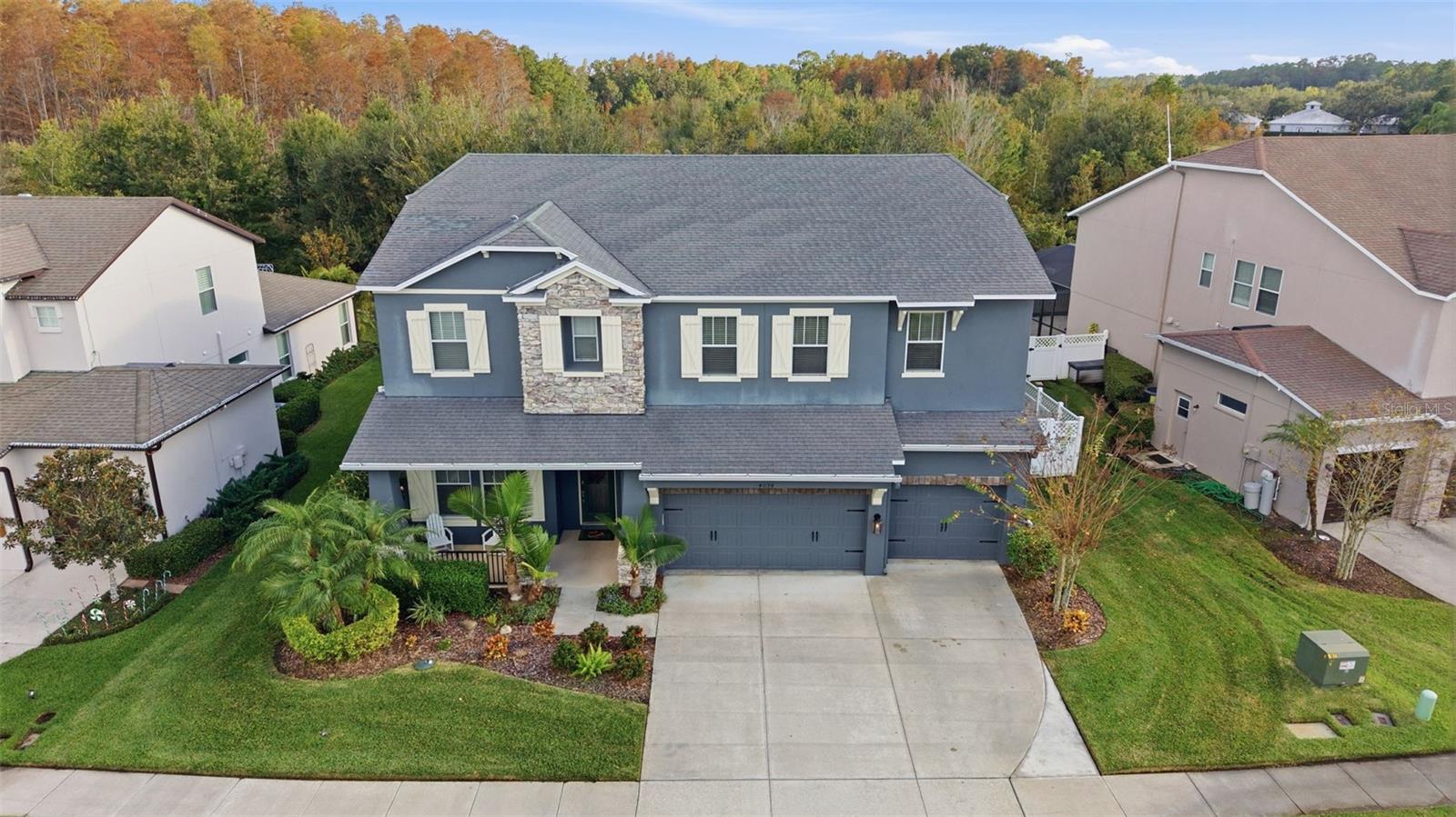 Aerial Exterior Front