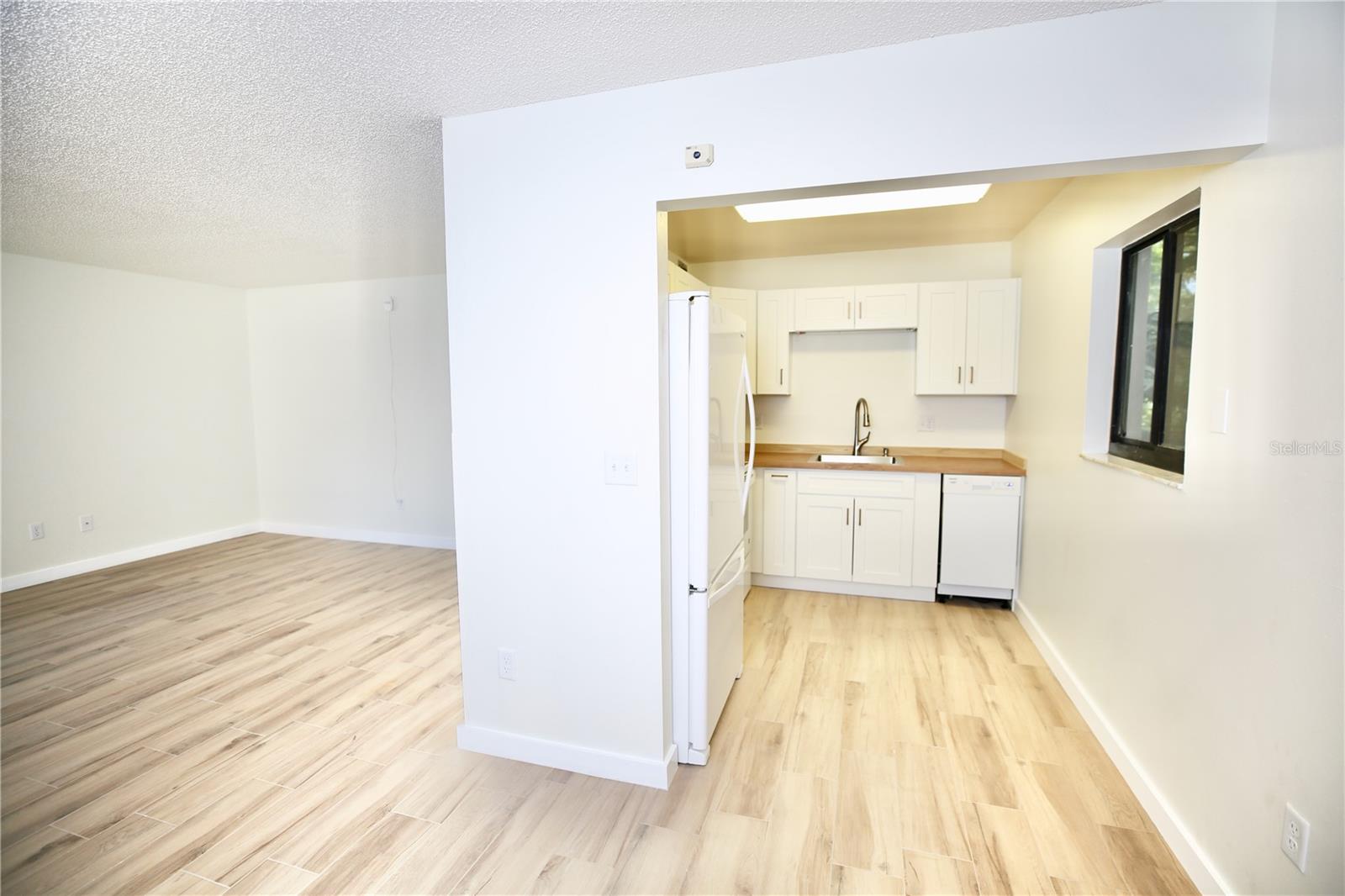 Dining Room looking into Kitchen and Great Room