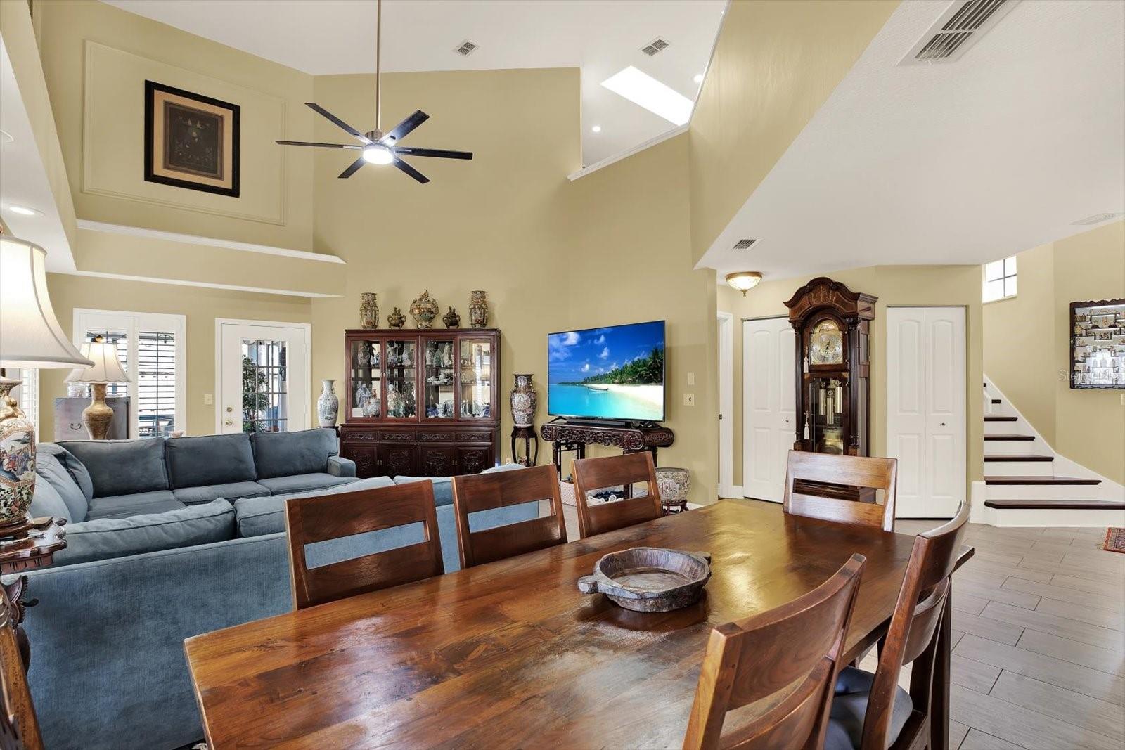 Living and Dining Room Open Plan