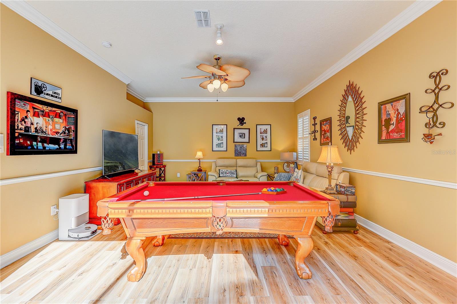 bedroom 4/media room/flexible room