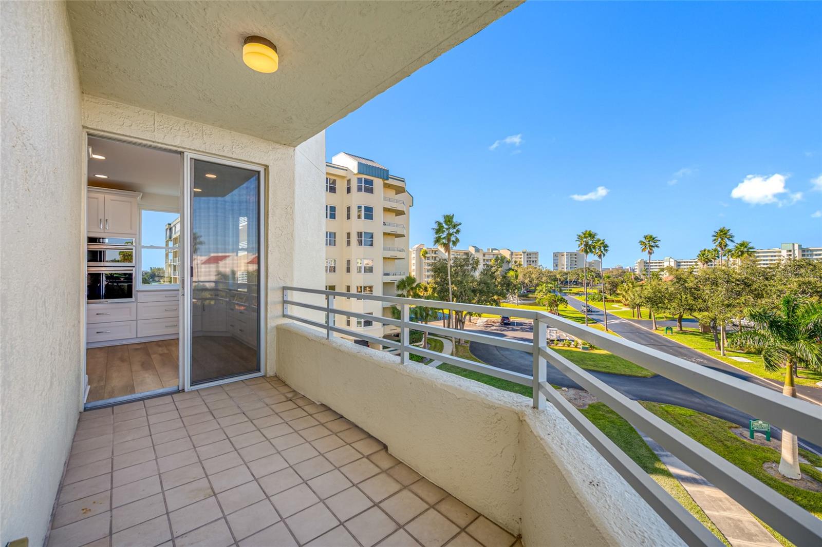 Patio off Kitchen facing East