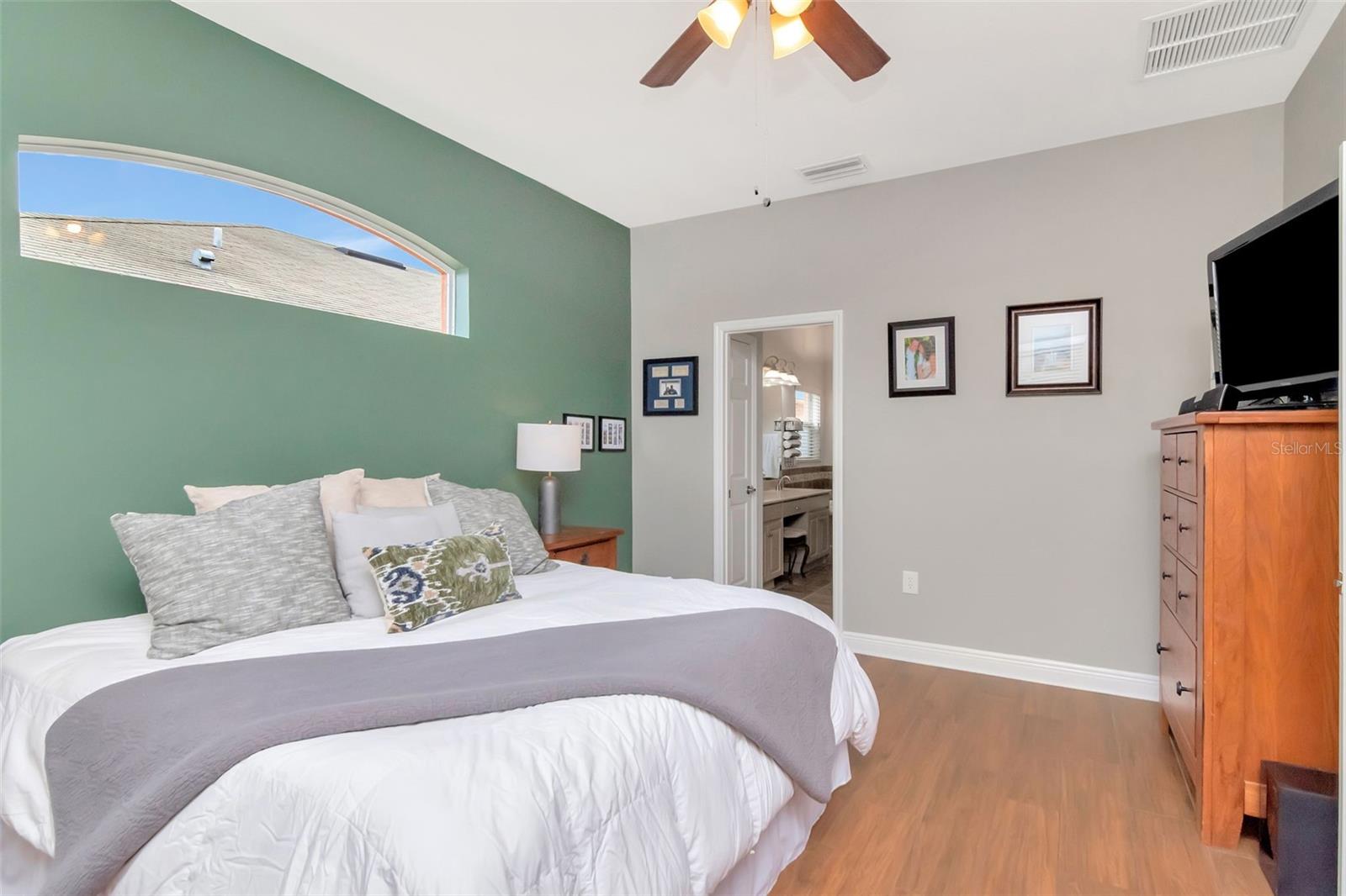 Primary Bedroom view to Primary Bath