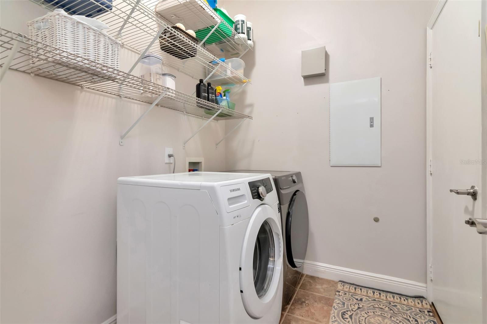 Laundry with Shelving