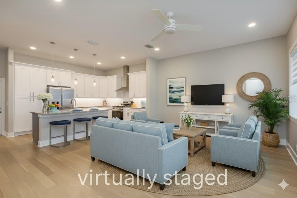 Kitchen - Wide Angle - Virtually Staged