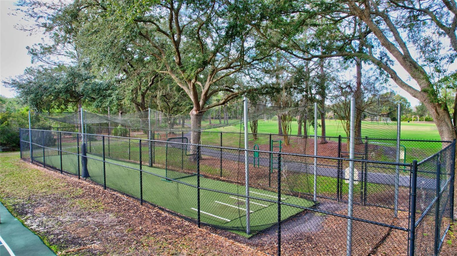 Batting Cage - included with your amenities