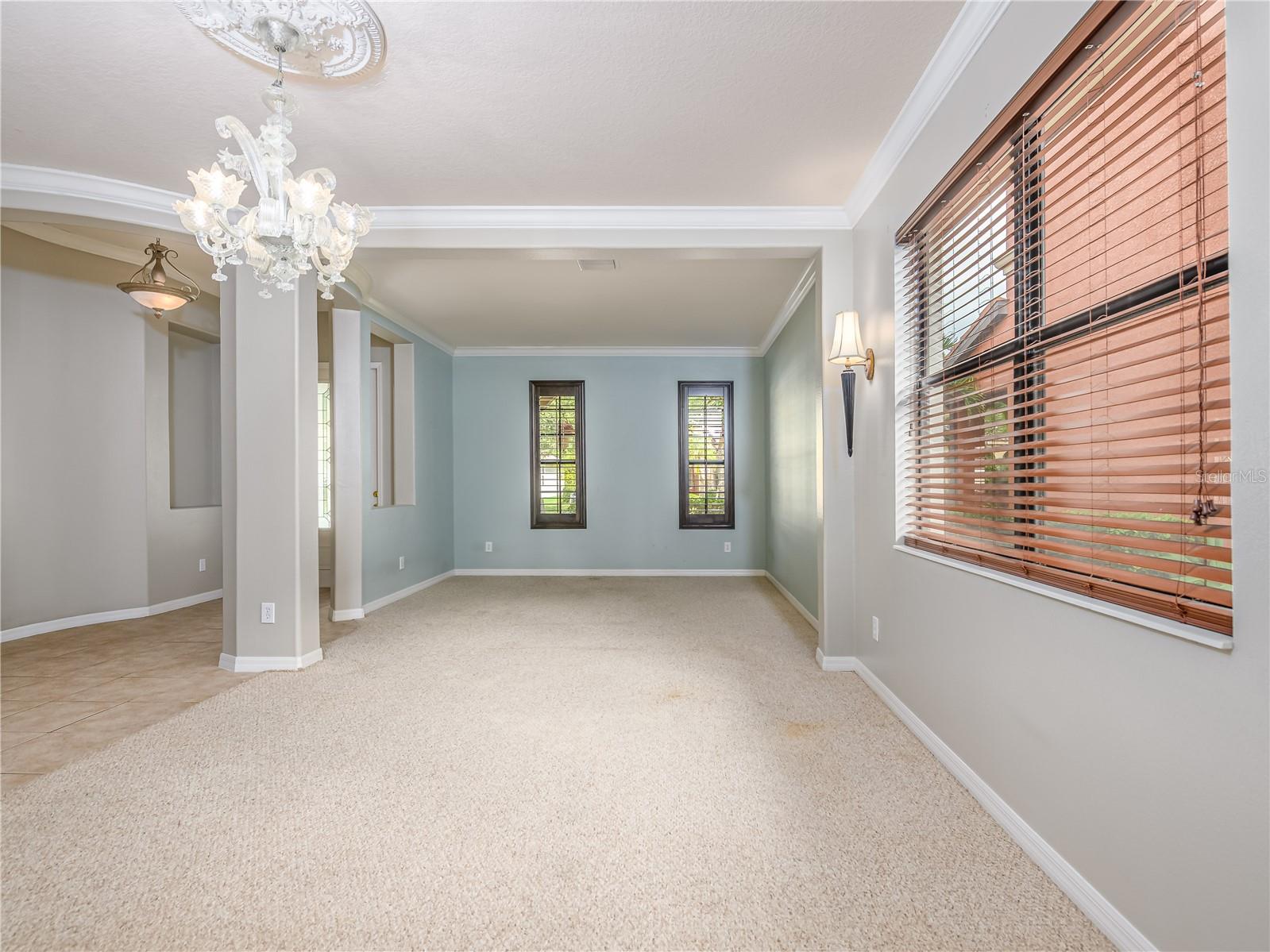 formal dining and living room