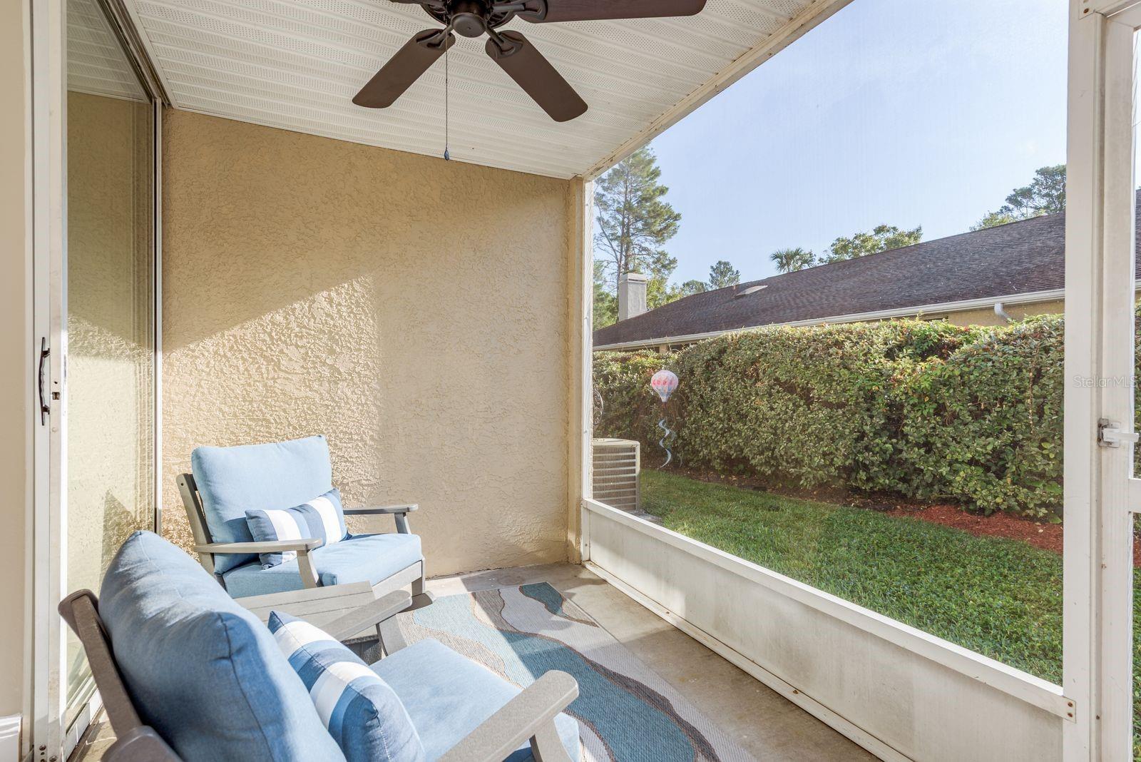 Lower Level Screened Patio
