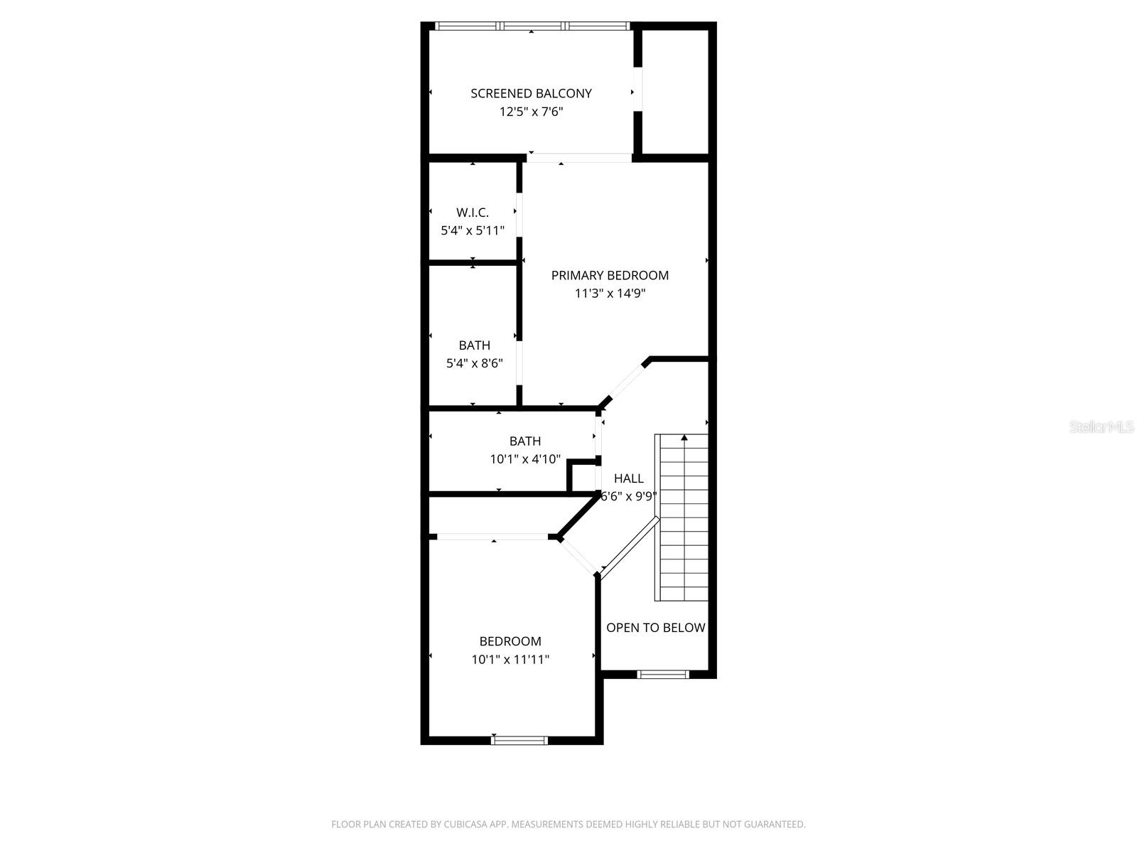 Upper Level Floorplan