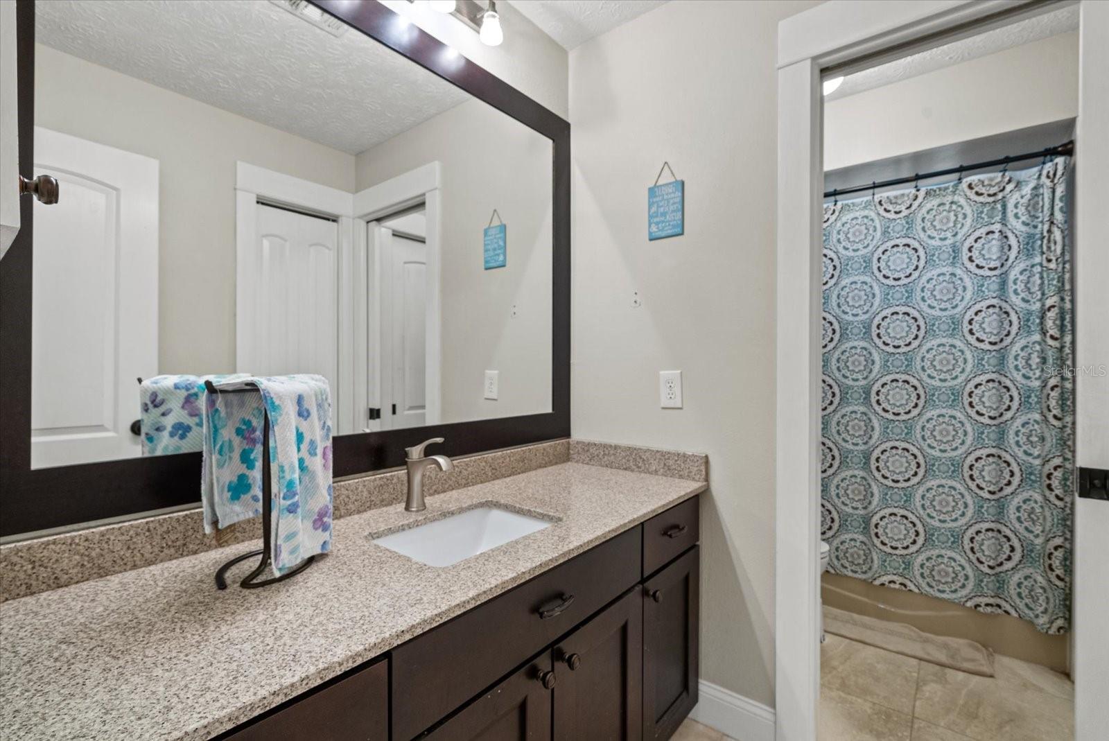 Jack and Jill bath hall entry