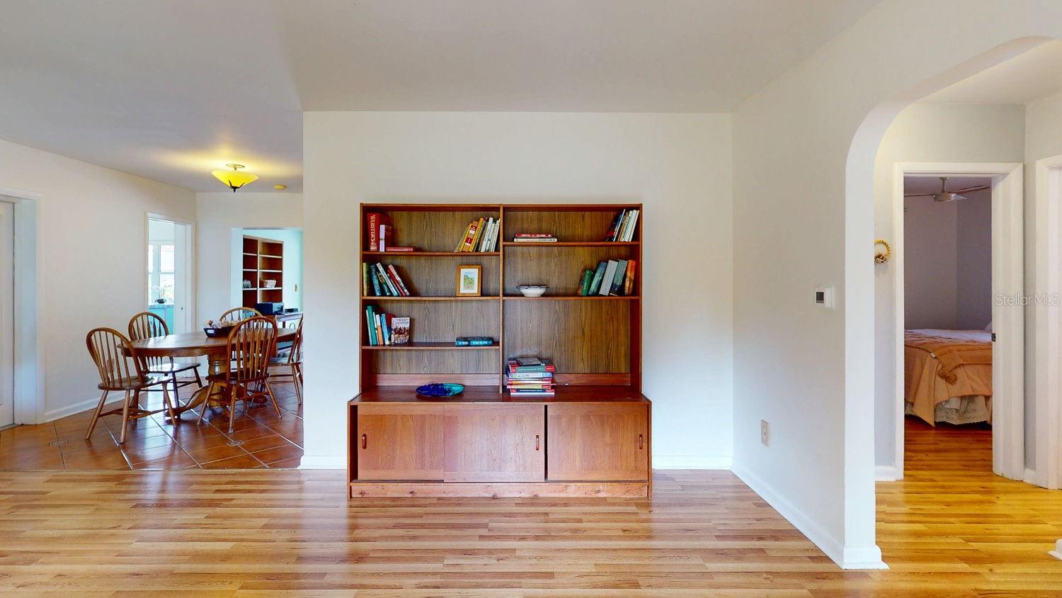 Living room & dining room