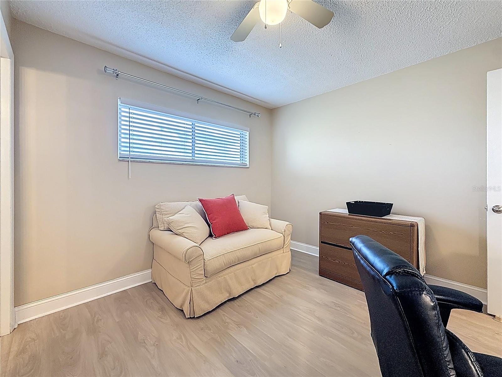 Look at all the space you have in your 2nd bedroom.